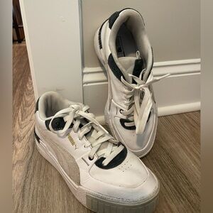 Puma White and Black Sneaker
